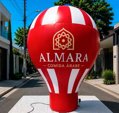 Balão inflável para loja